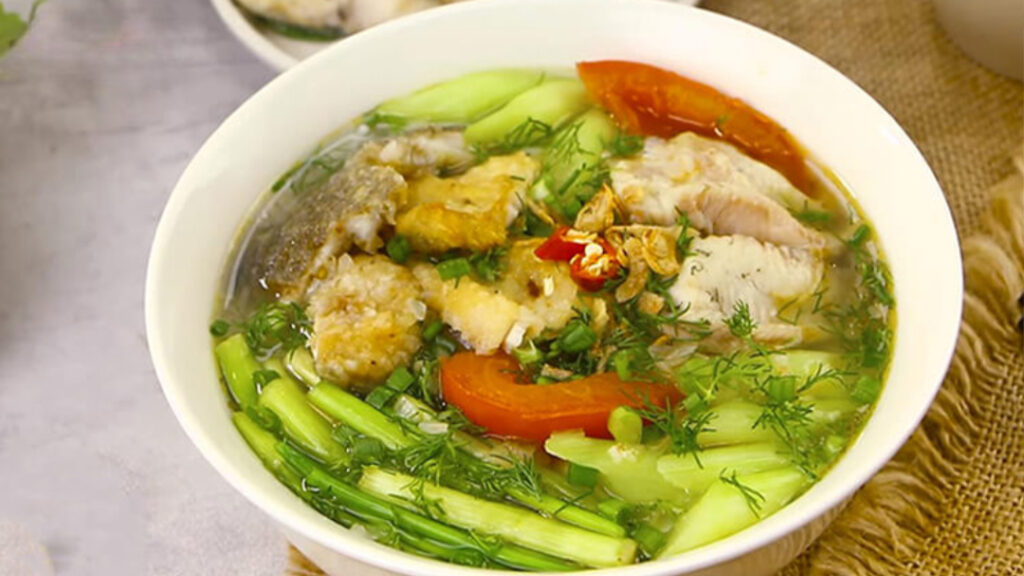 Bún cá rô đồng