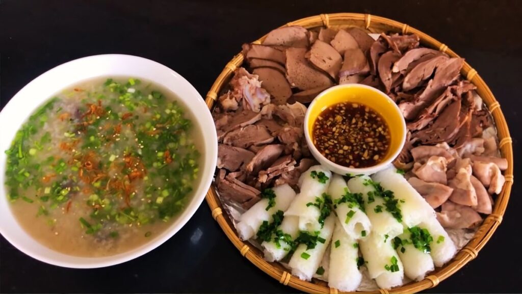 Bánh hỏi – cháo lòng
