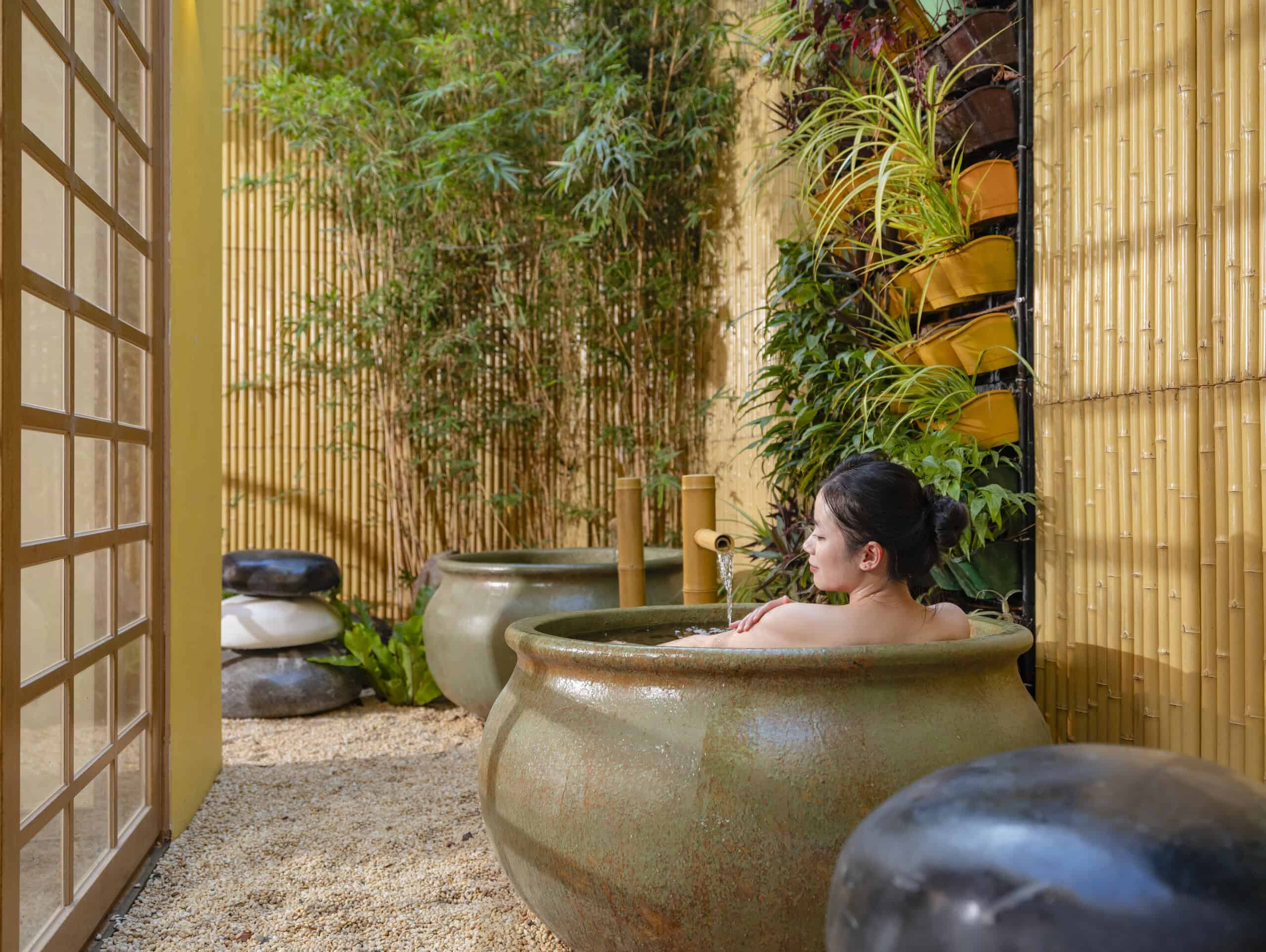 Tắm Onsen tại Spa Flamingo